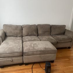 Couch With Ottoman