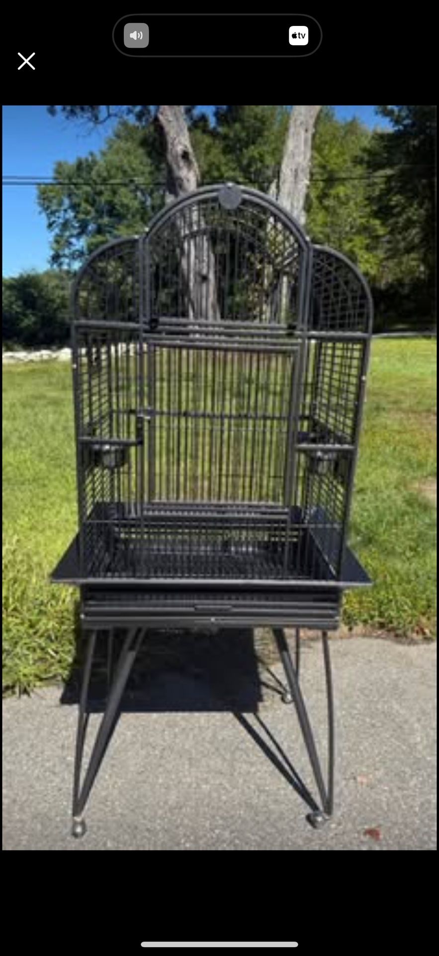 Kings Superior Line Triple Top Bird Cage SLT4 2620 26X20X64 EXCELLENT CONDITION