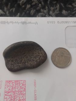 Native American Lithic artifact part of grinding stone