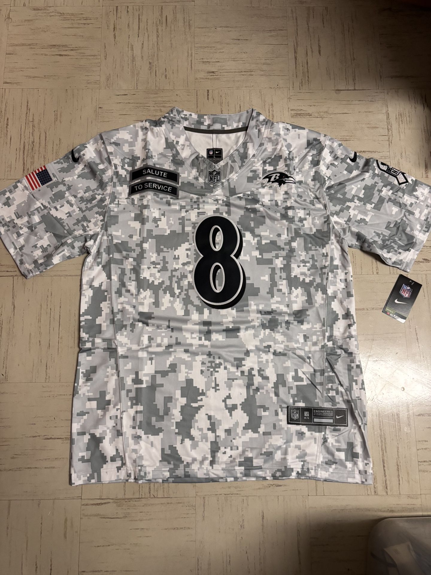 Lamar Jackson Salute To Service Jersey