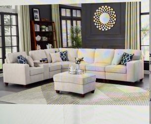 Naomi Piece Upholstered Section