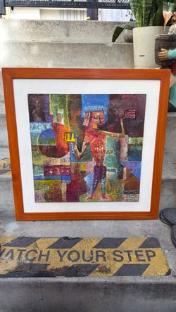 Oil on canvas signed beautiful colors