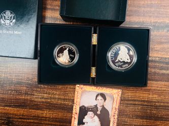 1995 U.S. Civil War Commemorative Silver Coin  Set