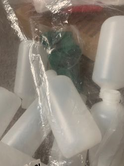 Plastic bottles 10 pc set