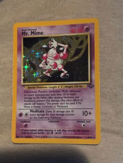 Mr. Mime 1999 Jungle pokemon 6/64