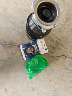 Brand new garbage disposal