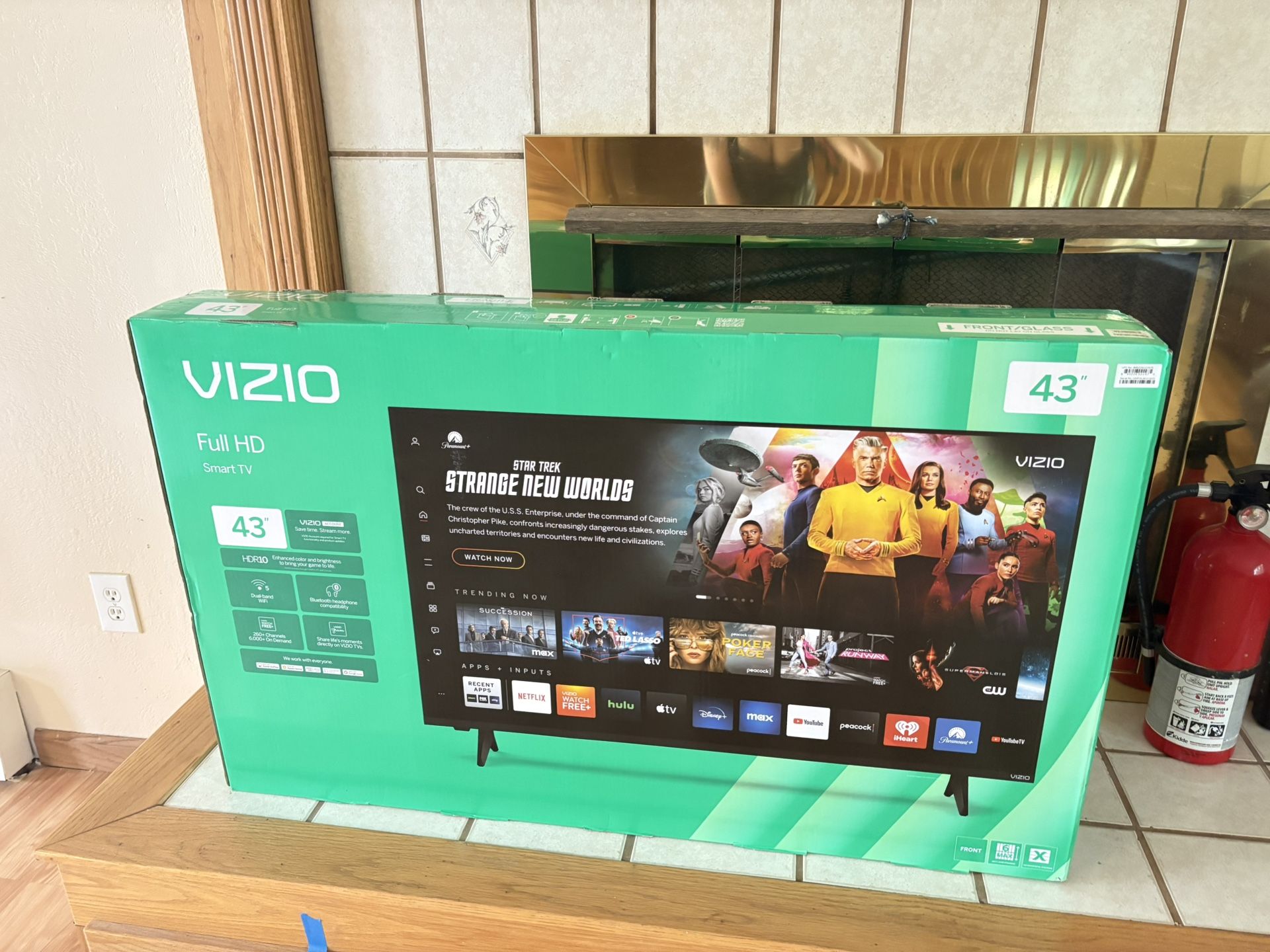 VIZIO 43” Full HD Smart TV