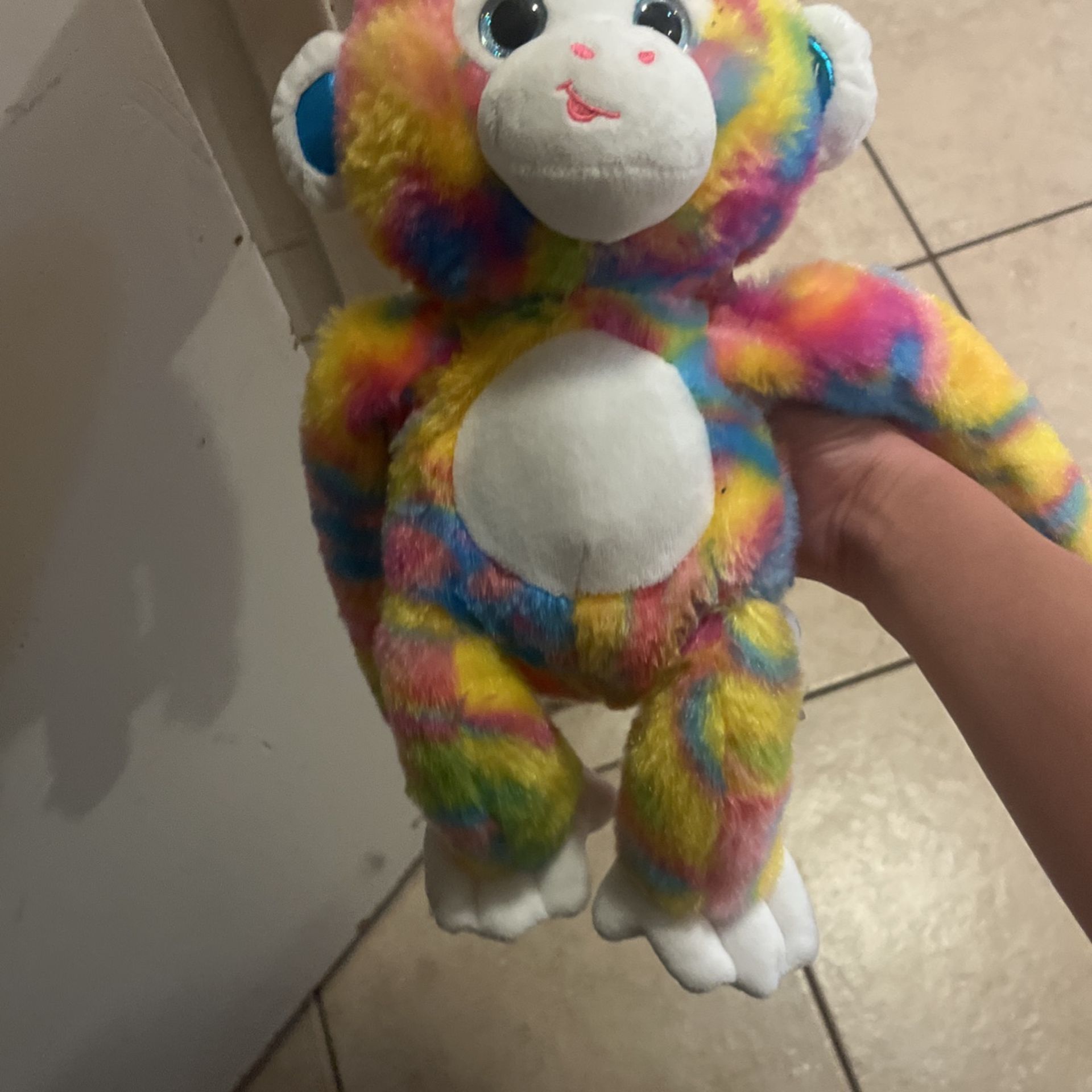 Hand Snappable, Monkey Squishy Toy, Teddy Bear