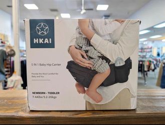 HKAI 5 IN 1 Baby Hip Carrier, black
