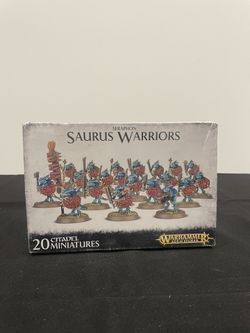 Warhammer Age of Sigma Seraphon Saurus Warriors