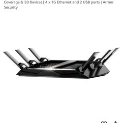 Neat gear Nighthawk X6 WiFi Router