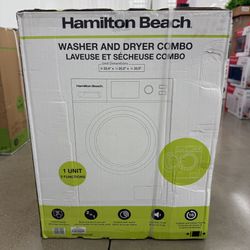 BRAND NEW Hamilton Beach 2.7 cu. ft. 2-in-1 Front Load Washer and Dryer Combo