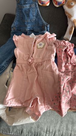 3 packages of clothes for girls and shoes
