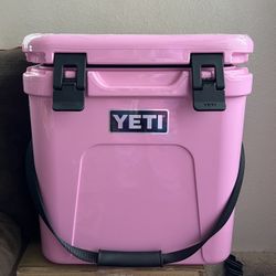 Pink Roadie Yeti Cooler 