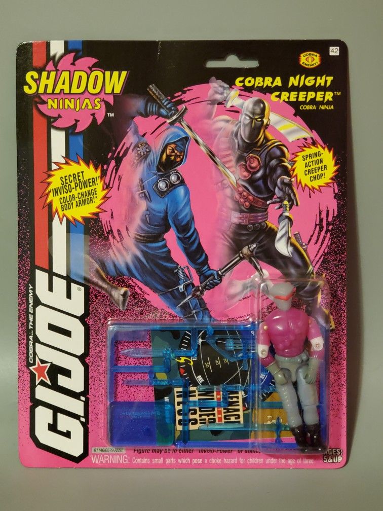 Vintage Hasbro G.I. Joe Shadow Ninjas Action Figure