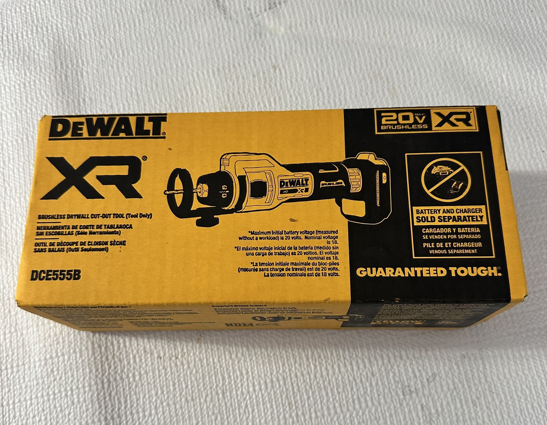 DEWALT XR 1-speed 20V Cutting Rotary Tool