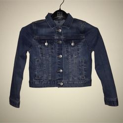 calvin klein girls jean jacket size 8/10