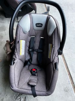 evenflo car seat nd base