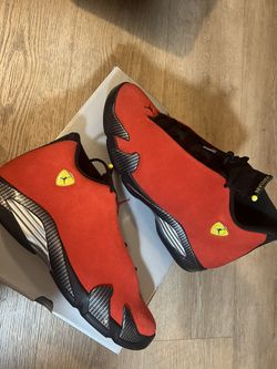 Jordan 14 Ferrari Vnds Size 13 220$