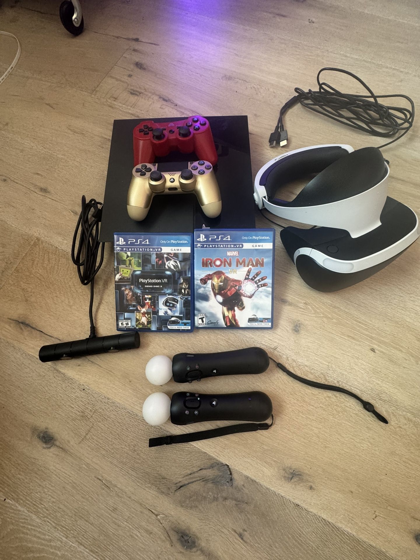 PS4 Full VR HEADSET bundle