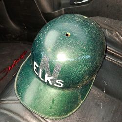 Old fiberglass baseball cap