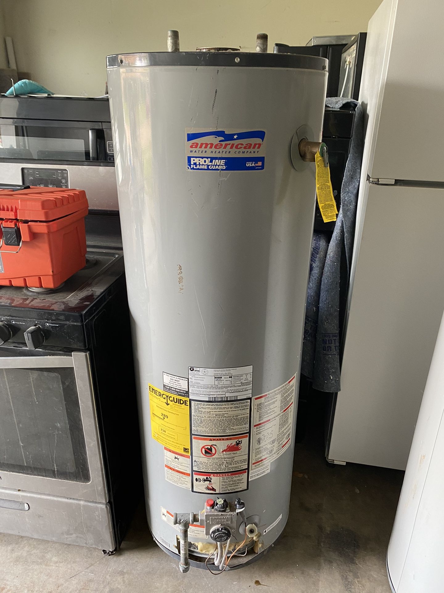 AMERICAN WATER HEATER CALENTÓN DE AGUA DE GAS for Sale in Deer Park, TX -  OfferUp
