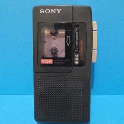 Vintage Sony M-550V Voice Recorder VOR Microcassette Corder. PARTS/REPAIR. 