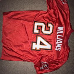 Buccaneers Williams Jersey