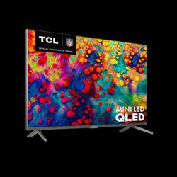 TCL 55” 6-Series 4K QLED Roku Smart TV (Model 55R635) — Excellent Condition