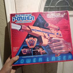 Captain Power Power Lazer New 