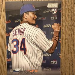 2023 Topps Stadium Club Kodai Senga Rookie #185 New York Mets RC