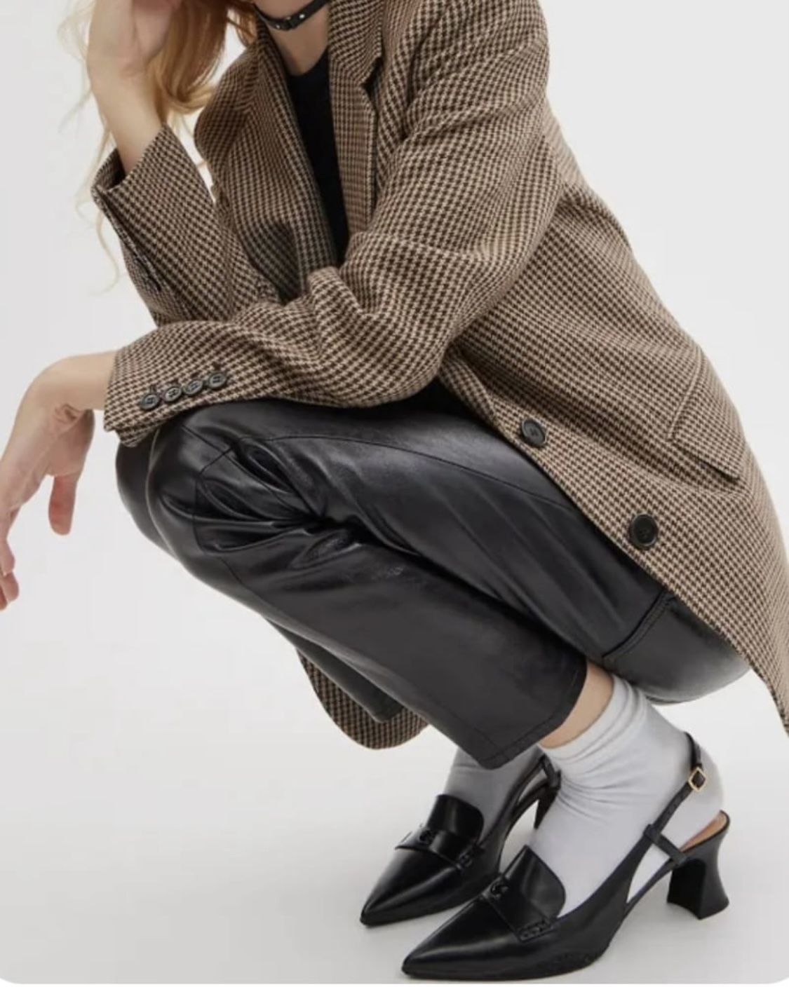 Coach Leather Heels New With Box - Retail $225