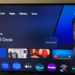 60” Sony bravo Smart tv