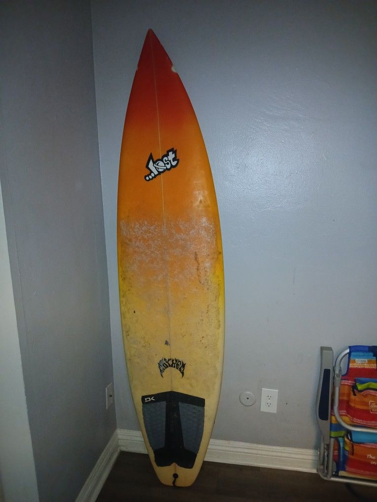 6"8 Surfboard$40firm