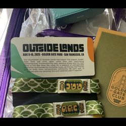 Outside lands (3 Day Golden Gate Club) 