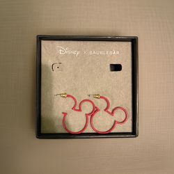 Baublebear x Disney Red Mickey Hoops