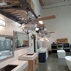 Lamps With Fan And Without Fan Beautiful Design Different Sizes And Colors  Starting From $75 AND UP 