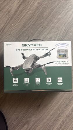 BRAND NEW SEALED – Vivitar SkyTrek GPS Foldable HD Video Drone – $75 OBO