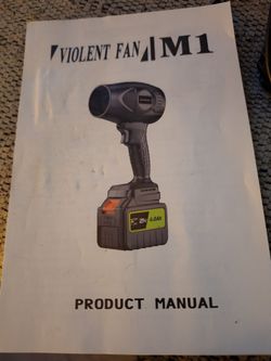 Hand held blower