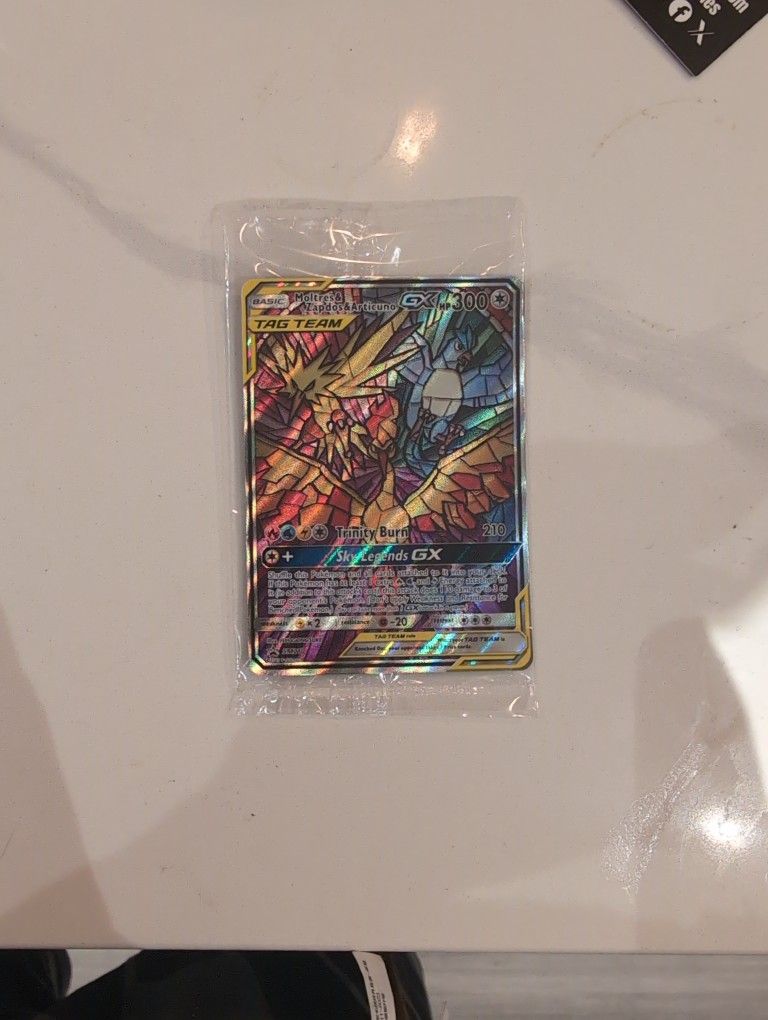 Moltres Zapdos Articuno Gx Pokemon Tcg Hidden Fates