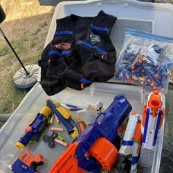 nerf gun set