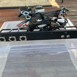 Neutrik XLR RCA 1/4 Inputs And Outputs Panel $65