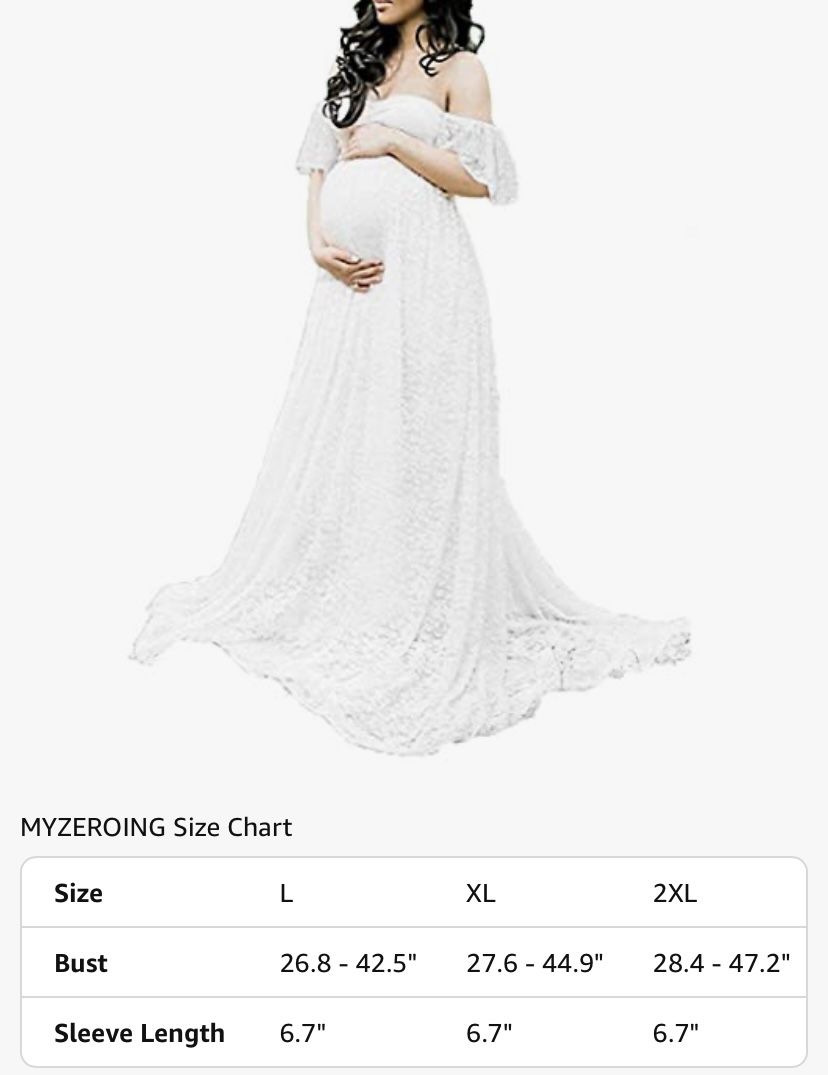 *NEW* XL Maternity dress *babyshower* Photo shoot *