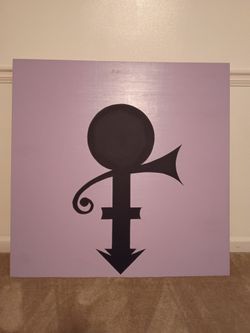 Hand painted on wood backing