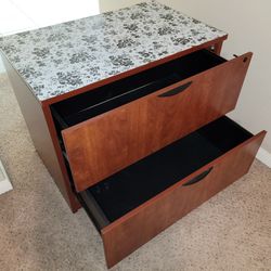 File Cabinet / 2 Deep Drawers $50