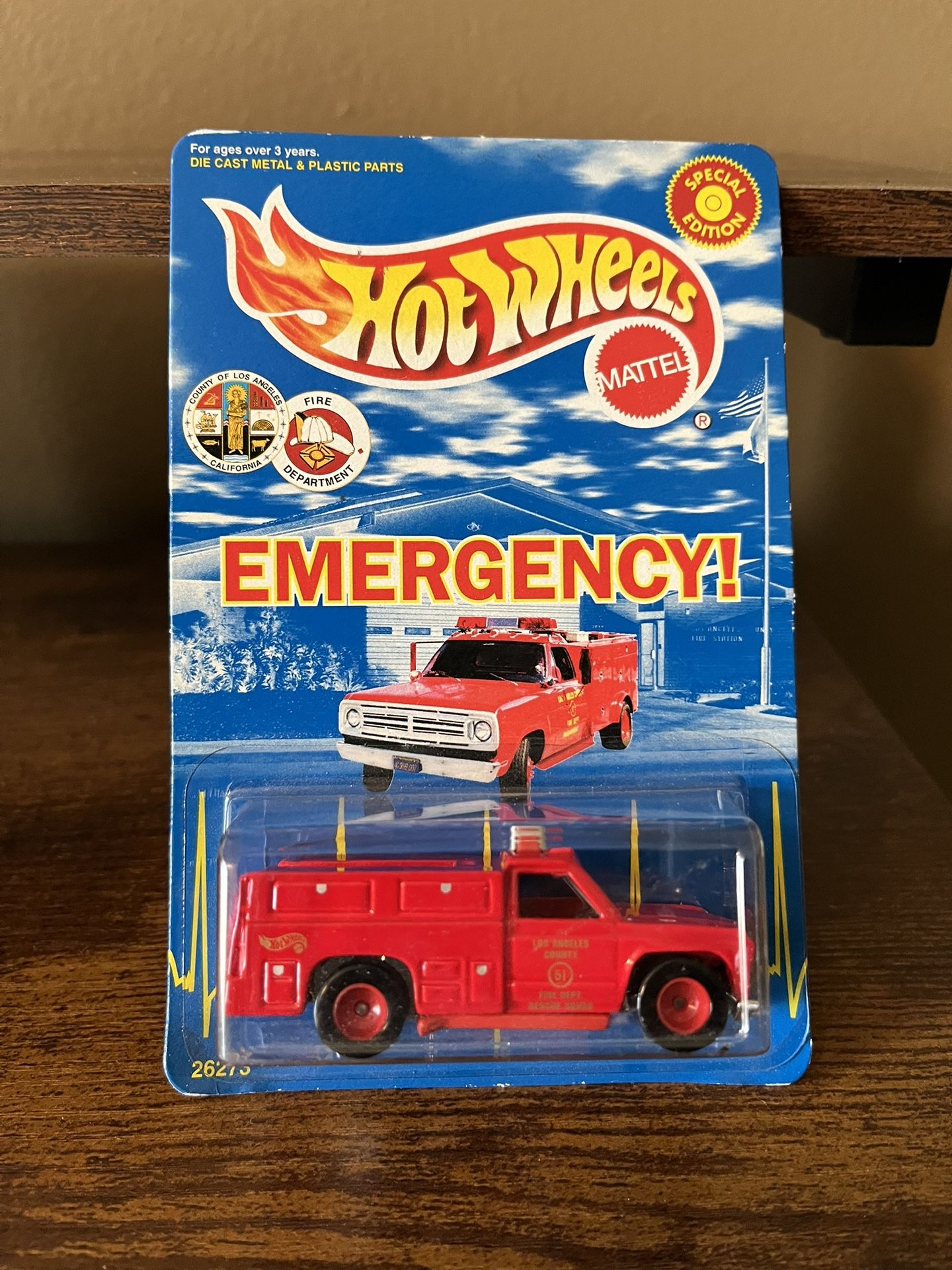 Hot Wheels EMERGENCY! Fire Truck