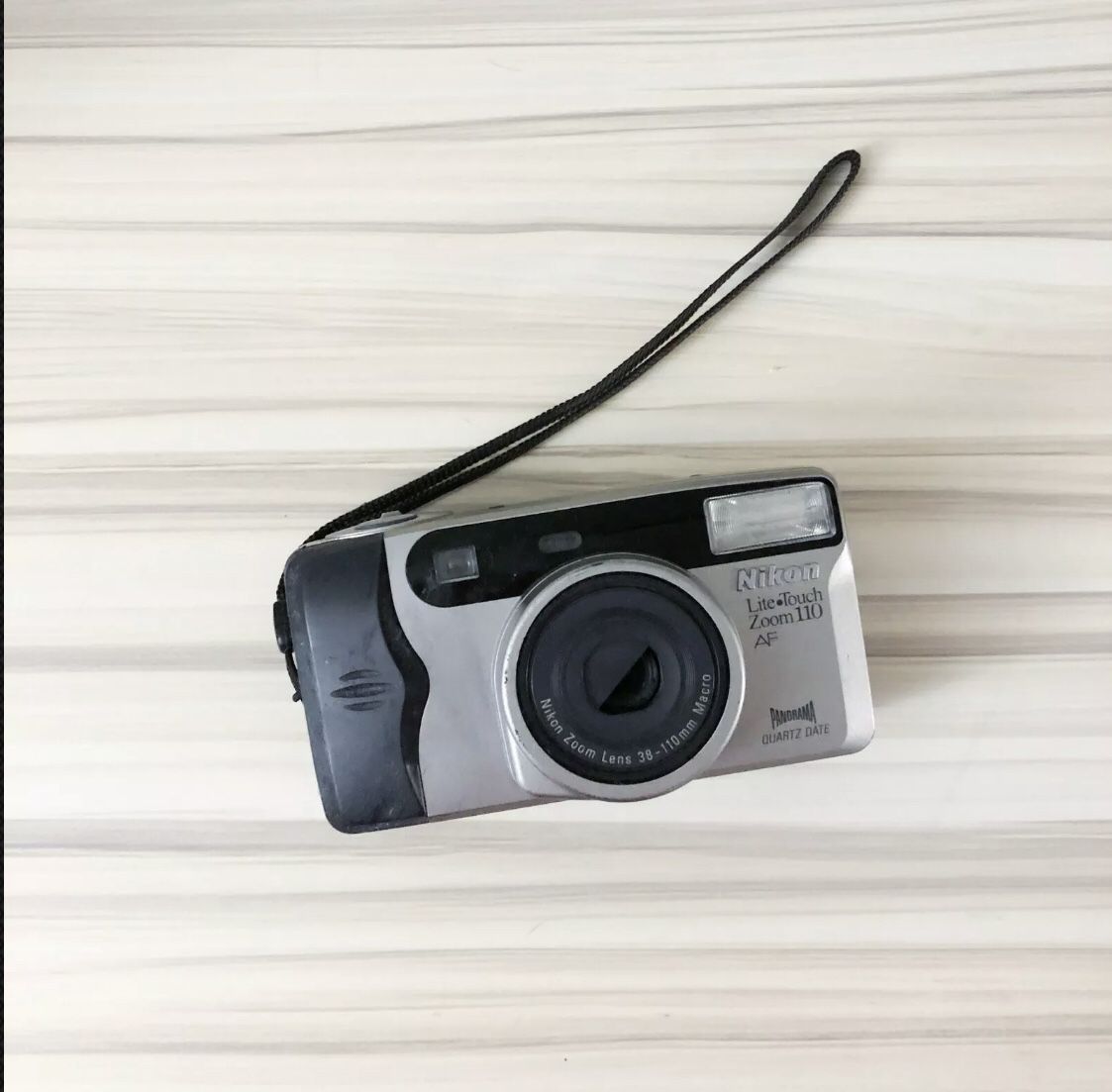 Vintage Nikon Lite Touch Zoom 110 AF 35mm Film Camera 38-110mm Macro Zoom