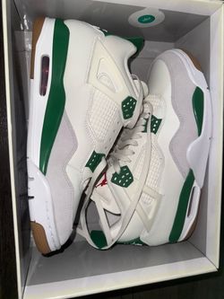 Air Jordan 4 Sb Pine Green