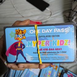 Hyper Kids Daily Free Passes 
