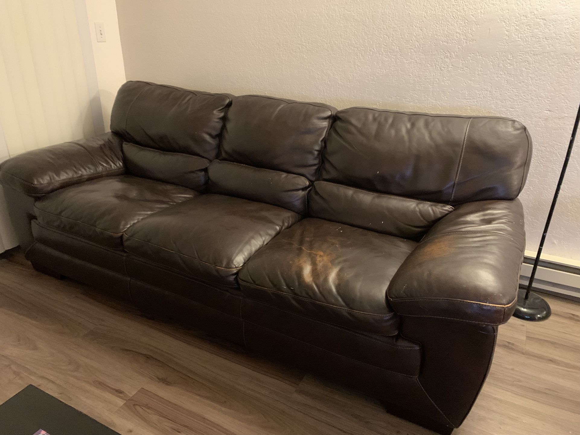 Leather Couch